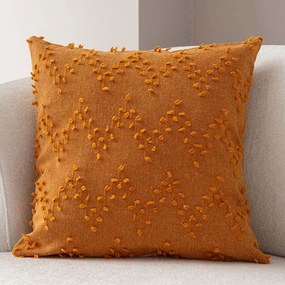 Μαξιλαροθήκη Διακοσμητική Tuffet 881PCR1663 Orange Aberto Design 43X43 Πολυέστερ