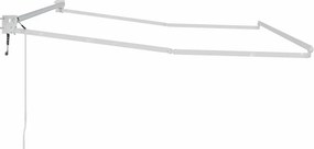 vidaXL Electric Awning Frame 3,5 x 2,5 m Λευκό