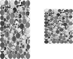 Bathmat Set (2 Pieces) 21013015Gr Grey