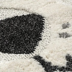 Beauty Home Ροτόντα Loop Art 9556 133x133 Grey White Γκρι Λευκό