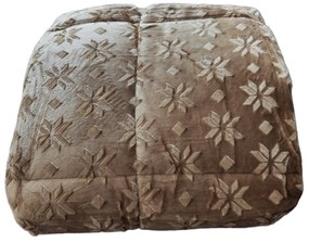 ΚΟΥΒΕΡΤΟΠΑΠΛΩΜΑ ΗΜΙΔΙΠΛΟ 180X240 ADAM HOME (890) BEIGE