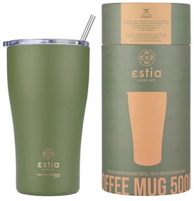 ESTIA ΘΕΡΜΟΣ COFFEE MUG SAVE THE AEGEAN 500ml FOREST SPIRIT