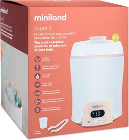 Miniland SUPER 6 Αποστειρωτής - Θερμαντήρας - Ατμομάγειρας