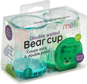 Ποτήρια 145ml (Σετ 2τμχ) Melii Blue-Mint
