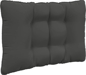 vidaXL Μαξιλάρι Καναπέ Εξωτερικού Χώρου 3 pcs Ανθρακί Πολυεστέρας