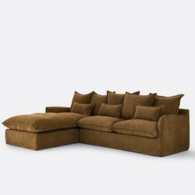 Κάλυμμα γωνιακού καναπέ από μελανζέ πολυεστέρα, ODNA