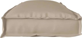 vidaXL Μαξιλάρι Taupe 110 x 40 x 8 εκ Ύφασμα Όξφορντ