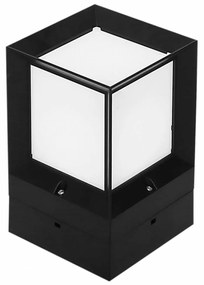 Φωτιστικό Δαπέδου Εξωτερικού Χώρου Heronia 32-0089 Cube Black