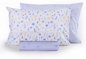 Σετ Σεντόνια King Size Με Λάστιχο Merida Lavender 1x(270x270) + 1x(180x200+35) + 2x(52x72) - Nef-Nef Homeware