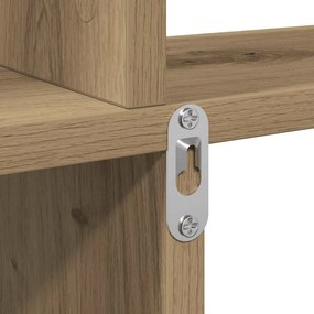 Ράφι τοίχου Artisan Oak 80x15x78,5 cm Κατασκευασμένο ξύλο - Καφέ