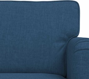 vidaXL Καναπές 140cm 2 pcs Μπλε Μέταλλο