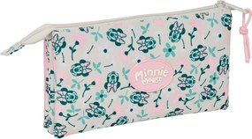 Κασετίνα Minnie Mouse Minty Ροζ 22 x 12 x 3 cm