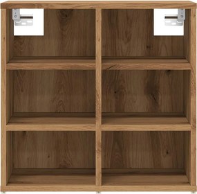 vidaXL Ντουλάπι παπουτσιών Δρυς τεχνίτης 52x30x50 cm