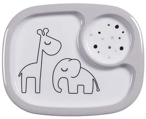 Δίσκος Φαγητού Yummy Mini Dreamy Dots Grey Done By Deer