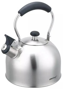 Βραστήρας Kinghoff KH 1859, 2.5 l, Επαγωγή, Ξύλινη λαβή, Inox