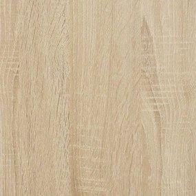 Ράφι παπουτσιών Sonoma Oak 60x25x62 cm Κατασκευασμένο ξύλο - Καφέ