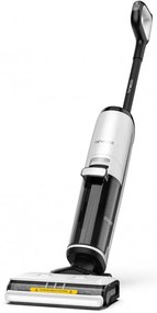 Κάθετη ηλεκτρική σκούπα Tineco Floor One S7 Steam Plus 4B1, 240W, Στεγνό/Υγρό, 0,7 l βρώμικο/0,8 l καθαρό, οθόνη LED και φωτισμός, Ατμός + στέγνωμα, Λευκό/μαύρο
