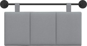 vidaXL Κρεμαστό Κεφαλάρι Ανοιχτό γκρι ύφασμα