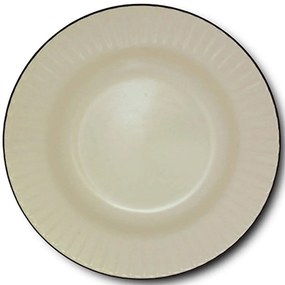 Πιάτο Βαθύ Penelope 10-017-013 Φ20x3,6cm Beige Nava Clay