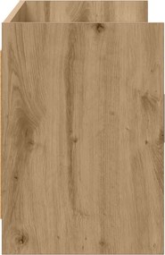 vidaXL Ντουλάπι TV 130 x 33 x 47 εκ Artisan Δρυς Επεξεργασμένο Ξύλο