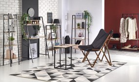 NARVIK REG2 shelving DIOMMI V-CH-NARVIK-REG2-CZARNY/SONOMA