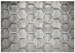 Φωτοταπετσαρία - Platinum cubes 100x70