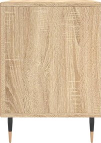vidaXL Κομοδίνα 2 τεμ. Sonoma Δρυς 40 x 35 x 50 εκ. από Επεξεργ. Ξύλο