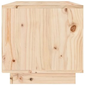 vidaXL Έπιπλο Τηλεόρασης 60 x 35 x 35 εκ. από Μασίφ Ξύλο Πεύκου