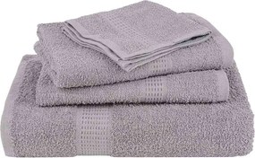 vidaXL Πετσέτες FROGN 2 τεμ. Γκρι 100x200 εκ. 360 γρ./μ²