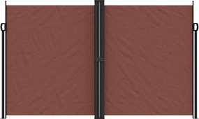 vidaXL Σκίαστρο Πλαϊνό Συρόμενο Καφέ 200 x 1000 εκ.