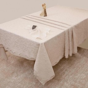 Τραβέρσα Σετ 2τμχ. 2330 Ivory Anna Riska 45Χ140 45x140cm Cotton-Polyester