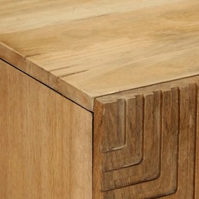 3 τεμαχίων Sideboards καφέ 60x33x75 cm μασίφ ξύλο Mango 3310005