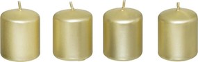 Κεριά (Σετ 4τμχ) A-S Satin Gold 199238