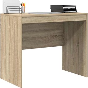vidaXL Γραφείο Δρύς Sonoma 90 x 50 x 76 εκ.