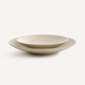 Σετ 4 επιδορπίων πιάτων από εμαγιέ κεραμικό, BENN