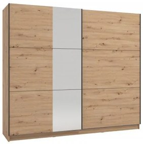 ΝΤΟΥΛΑΠΑ SIERRA 240 ΜΕ ΚΑΘΡΕΦΤΗ ARTISAN OAK ΧΡΩΜΑ 237x63x210εκ 11011856