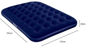 Bestway Φουσκωτό Στρώμα Ύπνου Διπλό 191x137x22εκ. #67002- Bestway Air Bed