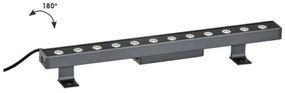 Wall washer LED Marvel αλουμινίου ανθρακί L60 Viokef-4187300-Ανθρακί 4187300