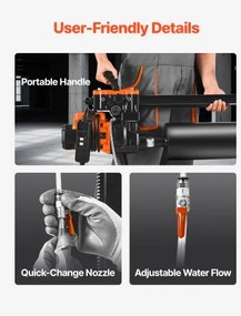 VEVOR Diamond Core Drill Machine Concrete Core Drill Rig with Stand 8 in 3000W