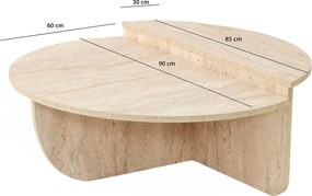 Coffee Table Podium Travertine