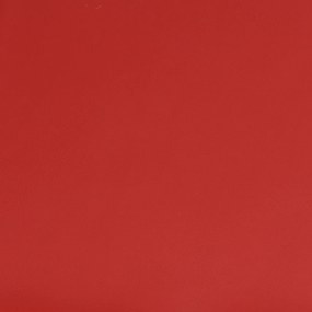 vidaXL Κεφαλάρι Τοίχου 12 pcs Κόκκινο 30 x 30 cm Τεχνητό Δέρμα