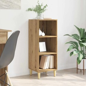 vidaXL Πλαϊνό γραφείο Artisan Oak 34,5 x 32,5 x 90 εκ.