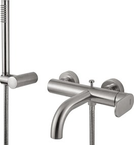 Armando Vicario Slim 500100 Inox Finish - Μπαταρία λουτρού