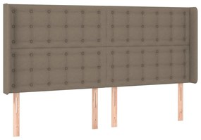 ΚΕΦΑΛΑΡΙ ΜΕ ΠΤΕΡΥΓΙΑ TAUPE 163X16X118/128 ΕΚ. ΥΦΑΣΜΑΤΙΝΟ 3120024