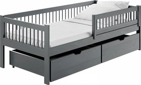 EDI 80x180 graphite children's bed Lano Furniture