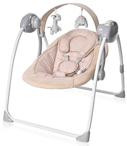 LORELLI ΡΗΛΑΞ ΚΟΥΝΙΑ ΜΕ ΜΟΥΣΙΚΗ PORTOFINO BEIGE DOTS 10090062405