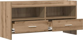vidaXL Ντουλάπι TV 100 x 33 x 47 εκ Artisan Δρυς Επεξεργασμένο Ξύλο