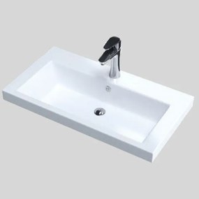 Sanitec LIDO Νιπτήρας Μπάνιου 55x35x10.5cm