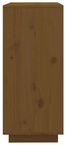 vidaXL Ντουλάπι Καφέ Μέλι 60x35x80 εκ. από Μασίφ Ξύλο Πεύκου