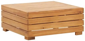 vidaXL Σαλόνι Κήπου Σετ 2 Τεμαχίων από Μασίφ Ξύλο Ακακίας με Μαξιλάρια